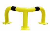 Arceau de Sécurité Ø76mm Jaune/Noir pour Angle