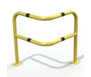 Arceau de protection d'angle renforcé jaune et noir