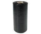 Manutan Expert - Film étirable Cast opaque noir 1500m x 500mm - 23 µm - 225% élasticité - Idéal palettisation