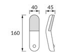 Veilleuse LED USB Applique Murale 2W Blanche avec Détecteur - Blanc Neutre 4000K - 5500K