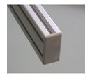 Embout de protection pour profilés aluminium 30x60 fente de 8mm montage à vis incluse