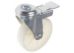 Swivel Castor, 100mm Wheel, W/brake