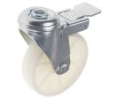 Swivel Castor, 100mm Wheel, W/brake