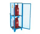 Armoire grillagée pour bouteilles de gaz