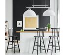 Lustre Contemporain 2 ampoules