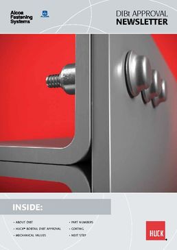 HUCK® BOBTAIL® d’Alcoa Fastening Systems (AFS) offre maintenant un système de fixation.