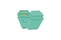 Bac de stockage 1000 kg avec fourreaux gamme CR - IMER