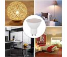 Ampoule LED GU10 4.5W 110° - Blanc Froid 6000K - 8000K