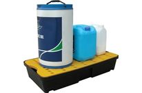 Bacs de rétention en plastique BRP20L - Bac de rétention 20 litres pour petits conditionnements