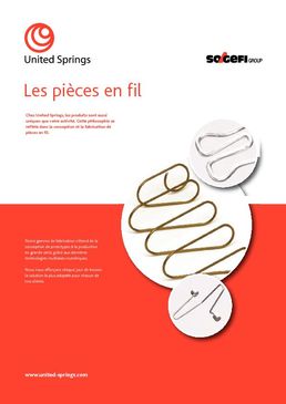 Pièces en fil