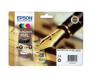 EPSON T1636 Lot 4 Cartouches encre Noir et couleur
