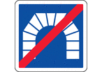 Panneau indication sortie de tunnel C112