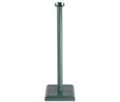 Poteau PVC Vert bronze sur socle lesté 3kg - 1000049