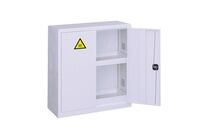 Trionyx - Armoire Multirisque Acier Gris 135L - 2 Portes Battantes - Sécurité &amp;amp; Rétention 40L