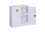 Trionyx - Armoire Multirisque Acier Gris 135L - 2 Portes Battantes - Sécurité & Rétention 40L