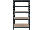 Manutan Expert - Rayonnage Léger Rapid 3 Évolution 1800x900x450 Anthracite - 5 Tablettes Aggloméré - Charge 250kg/Tablette - 10 Ans Garantie