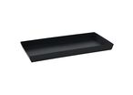 Lot de 5 Bacs de Rétention Noirs 990x490x80mm - 35L Recyclé - Polypropylène - Éco-responsable