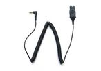 Cordon Plantronics jack 3,5/QD pour ALCATEL
