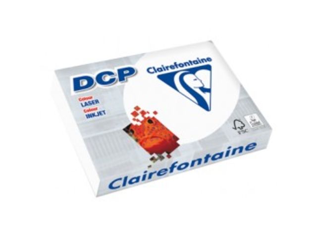 Ramette papier DCP Clairefontaine A4  160 gr  250 feuilles Blanc 1842