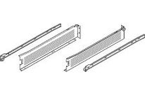 Côtés de tiroir Sortie partielle Blum Métabox - Force 25 Kg