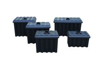 Coffres de chantier polypropylène de 30 à 160 litres