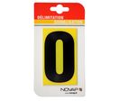 N°0  - 100x60mm magnétique Jaune/Noir - 4355191