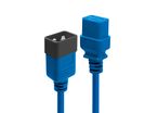 Rallonge IEC 3m, bleu