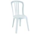 Chaise bistrot empilable plastique Miami