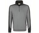 Sweat-shirt Zip Contrast | HOFFMANN GROUP