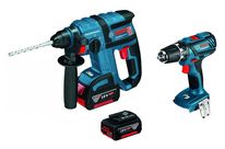 Kit perforateur GBH 18 V-EC + perçeuse GSR 18-2-LI Plus