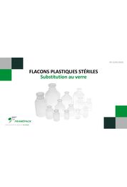 FLACON PLASTIQUE STERILE