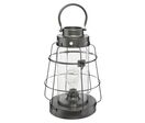 Lanterne LED en Métal et Verre 30cm - Noir
