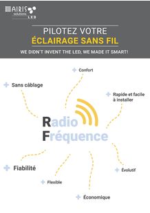 AIRIS Catalogue Pilotage sans fil de l'éclairage LED - IoT & radio fréquence