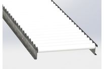 Convoyeur INOX à rouleaux SERIE ECONOMIQUE, en kit, Charges moyennes