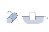 joint extrudé Profil 0 Plein