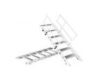 Échelle réglable de 3 à 6 marches pour diable