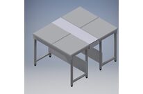 Paillasse grès P. 600 mm utile | R-T10A-GR8-12 