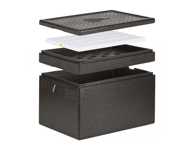 Kit conteneur gastronome isotherme entre -18°C et -13°C 60X40 - 80 LITRES