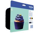 Lot de 4 Cartouches encre BROTHER LC1223 Couleur