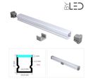 Profilé PVC IP68 étanche pour ruban LED - CRAFT - O01