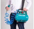 Compresseur sans huile cuve 6 L 1,1 kW / 1,5 Ch 180 L/min 8 Bars 230V Aircraft AIRBOY 186 OF E