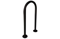 Manutan Expert - Support Vélo Arceau Noir Acier Époxy - 2 Places - 390x100x685mm - Résistant Brouillard Salin