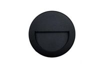 Balise LED Saillie 3W 220V 120° Rond pour Escalier - Noir / Blanc Neutre 4000K - 5500K