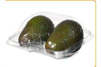 Emballages plastiques: boite 2 avocats