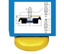 Pieds anti-vibrations LK 33