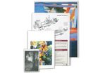 Etui en pvc transparent 15/100 8x13cm lot de 10