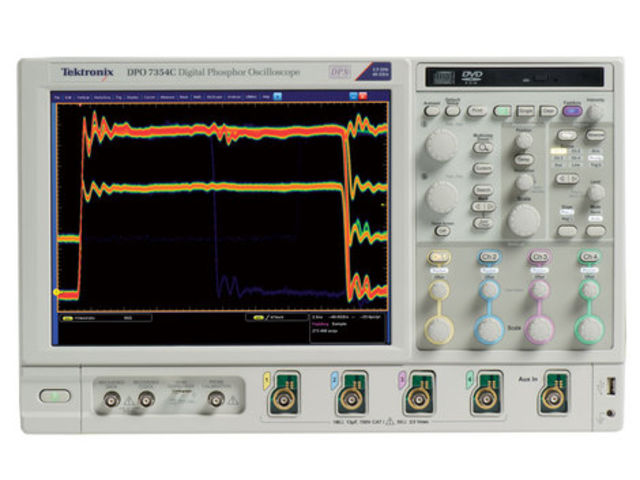 Oscilloscope numérique 4 voies 2,5 GHz : DPO 7254C