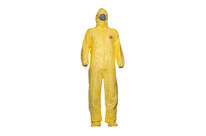 Combinaison de protection Tychem C Cat III Type 3/4/5/6 jaune