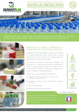 Fiche secteur Agro-alimentaire MANUT-LM