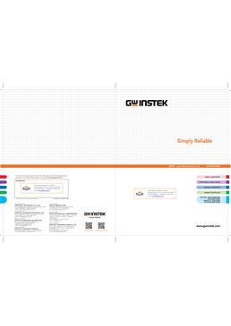 Brochure GW INSTEK DIMELCO